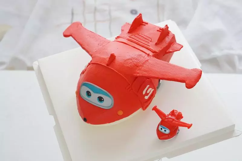 小飛機蛋糕——超級飛俠樂迪