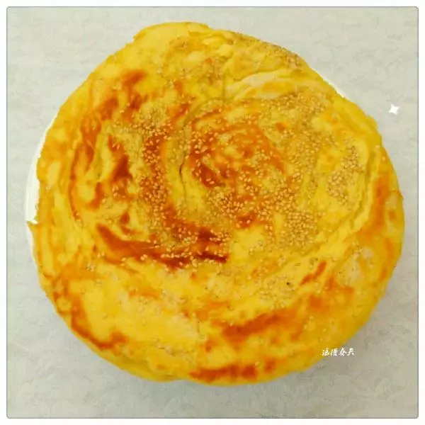 南瓜油酥大饼（发面）