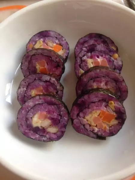 紫薯玉米壽司