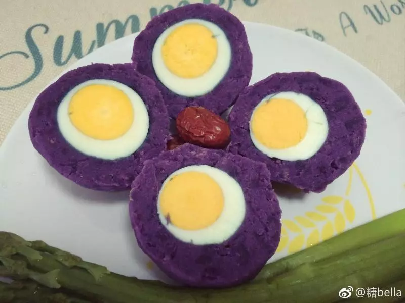 紫薯圈蛋