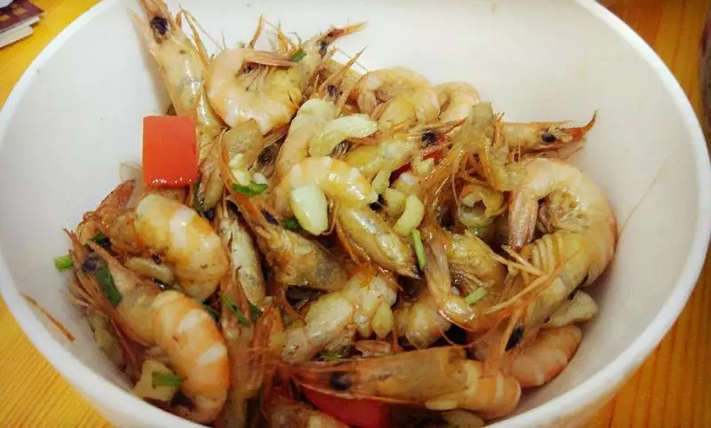 蒜蓉炒海虾
