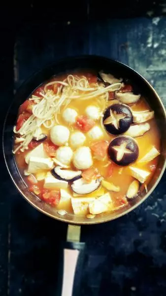 番茄豆腐锅