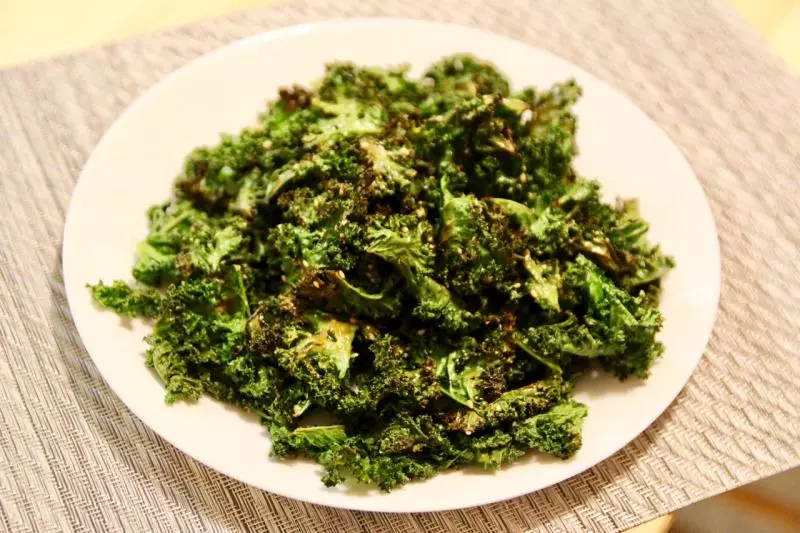 十分钟烤羽衣甘蓝 - Kale Chips