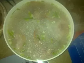 火腿萝卜丝汤