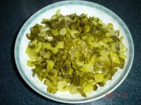 豬油炒溫嶺鹹菜