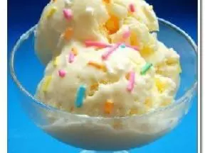 自制香草冰淇淋