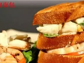 法式蟹肉面包