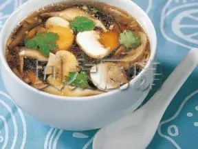 微波蘑菇汤