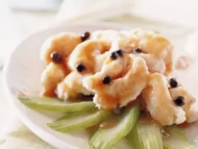 芹菜炒魚鬆