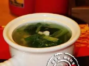 土豆小白菜湯