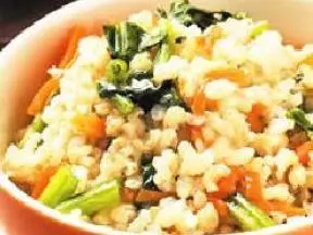 菠菜發芽米飯