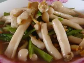 蘆筍海鮮菇燴鮑魚
