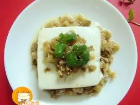 简单小菜·雪菜蒸豆腐