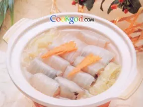 加力鱼炖白菜