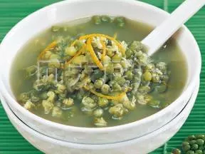 微波綠豆湯