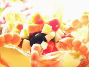水果虾仁沙拉