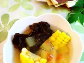 瑶柱瓜皮杂蔬汤