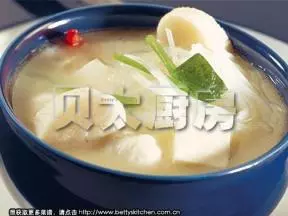 帶子豆腐湯