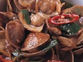 蚝醬炒蛤蠣