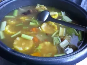 原汁原味的果菜上汤
