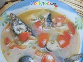 西红柿炖鲅鱼