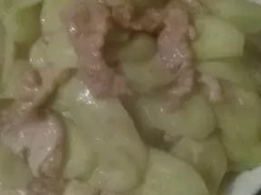 黄瓜溜肉片