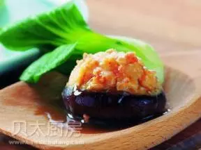 鲜虾百花酿冬菇
