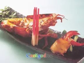 海鮮面豉醬燒龍蝦