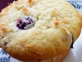 蓝莓椰子磅蛋糕麦芬