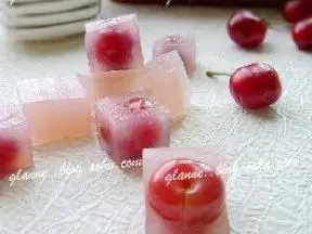 樱桃果肉冻